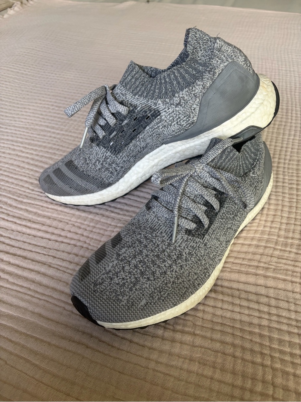 adidas UltraBoost Uncaged Grey Primeknit Men's 12 BY2550